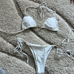 White Bikini Set